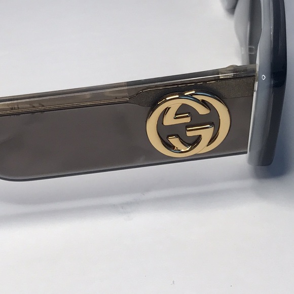 Authentic💯- 🔥🔥 - New - Gucci Eyewear GG0516S 002 rectangular-frame sunglasses - Picture 6 of 15
